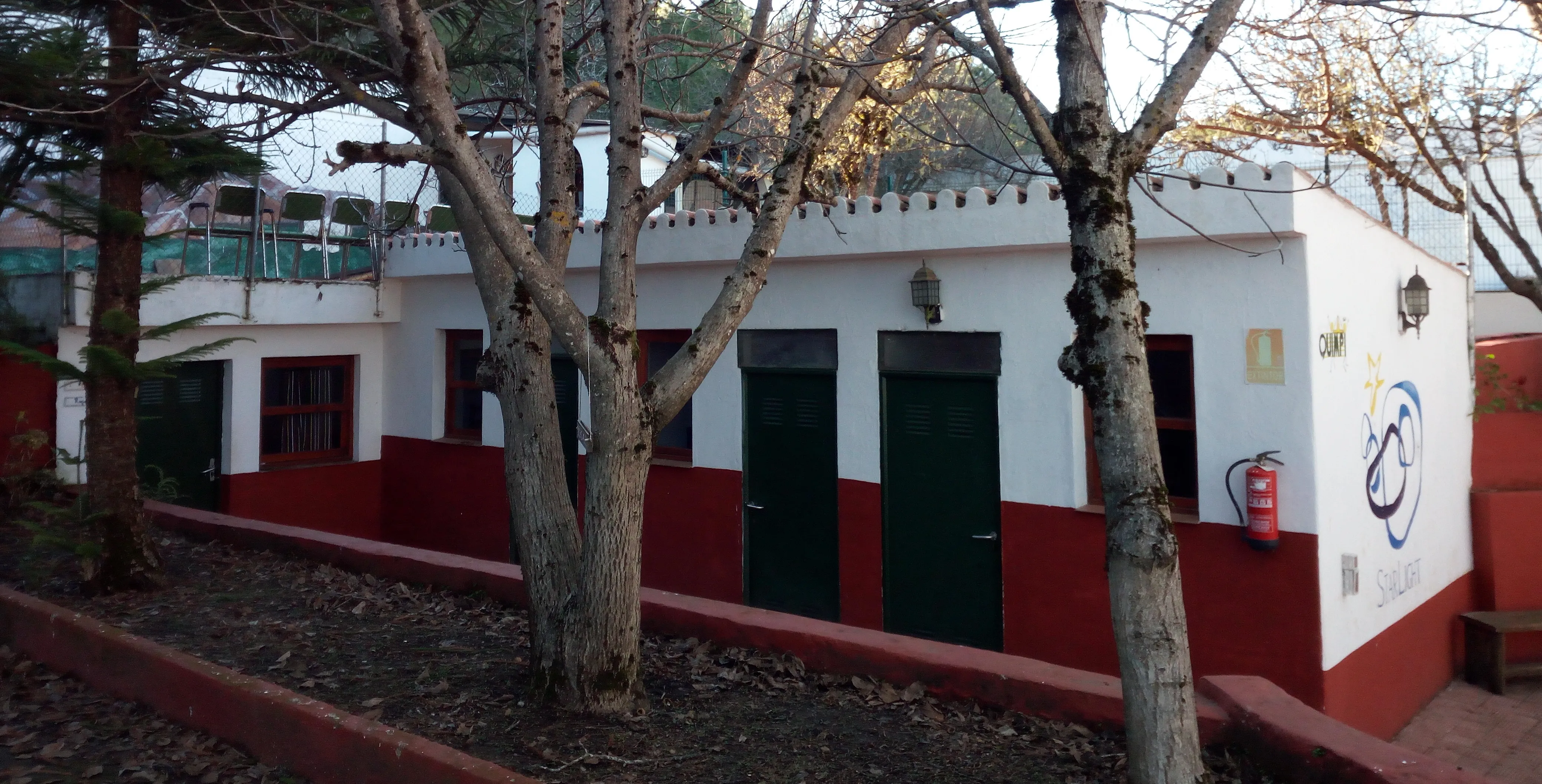 Refugios del campamento