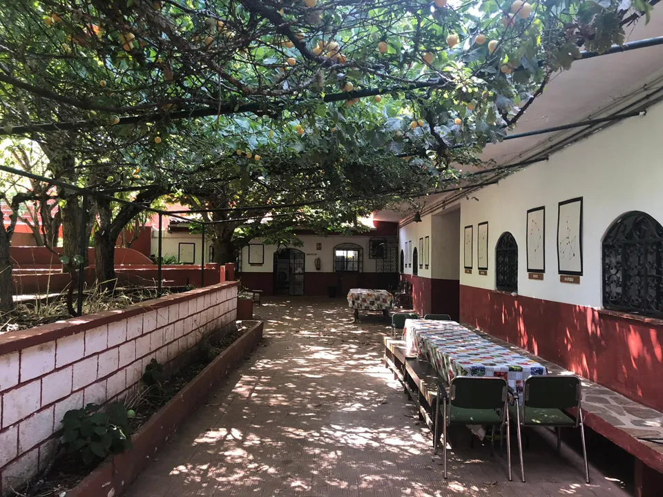 Zona de eventos del campamento
